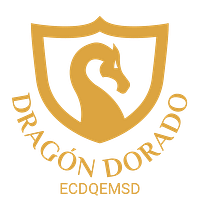 escudo dragones dorados